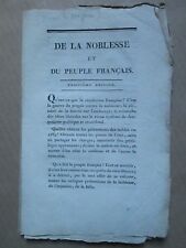 Fremiet noblesse peuple d'occasion  Châtillon-en-Bazois