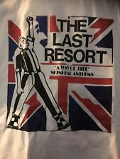 Camiseta The Last Resort Skinhead Oi Bootboy Punk Pequena Média Grande Extra Grande comprar usado  Enviando para Brazil