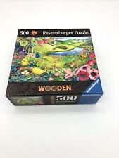 Drewniane puzzle Ravensburger Wilder Garten - 500 elementów w tym 40 kaprysów, używany na sprzedaż  PL