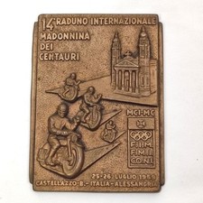 Placca raduno madonnina usato  Forli