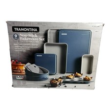Tramontina - Conjunto de panificação antiaderente (9 peças) - Rebites de silicone faltando comprar usado  Enviando para Brazil