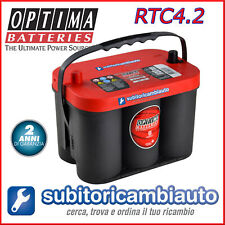 Batteria optima rtc4.2 usato  Italia