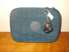 Bolsa organizadora Kipling azul marinho escuro lápis zíper comprar usado  Enviando para Brazil