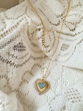 Collana cuore zirconi usato Collana cuore zirconi usato  Modena