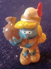 Figurine schtroumpfette indien d'occasion  Valréas