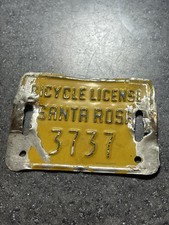 vintage bicycle license for sale vintage bicycle license for sale Clackamas