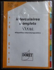 Jeu intercalaires onglets d'occasion  Yvetot