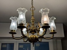 Lampadario vintage braccia usato  Monza