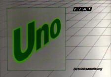 FIAT UNO 2 Bedienungsanleitung 1989 Betriebsanleitung  Handbuch Bordbuch BA comprar usado  Enviando para Brazil
