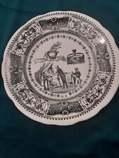 Assiette parlante faience d'occasion  France