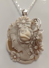 Pendentif camée argent d'occasion  Lanvollon