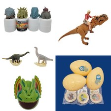 Usado, Moedas Jurassic World Mashems T-Rex Ellie Sattler ovos Apatosaurus Brachiosaurus  comprar usado  Enviando para Brazil