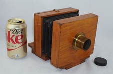 Câmera escolar antiga de carvalho desconhecida 4x5 * Eclipse, Anthony, Scovill * comprar usado  Enviando para Brazil