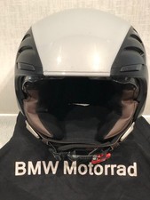 Capacete BMW MOTORRAD Jet Airflow 2 prata/preto. LOOK perfeito médio 58/59cm comprar usado  Enviando para Brazil
