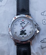 Relógio militar Komandirskie AIR DEFENSE VOSTOK feito na RÚSSIA início dos anos 90 comprar usado  Enviando para Brazil