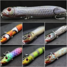 Iscas de pesca Topwater Popper para caminhada 4 polegadas 1/2 oz para pesca de robalo HW769 comprar usado  Enviando para Brazil