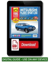 Mitsubishi Pajero Sport Montero Sport L200. 1996 по 2008 г. Russo comprar usado  Enviando para Brazil