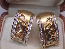 Belles boucles oreilles d'occasion  Chantelle