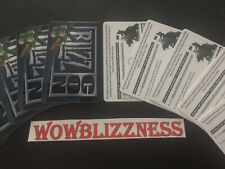 🔥 BLIZZCON 2008 World Of Warcraft CARTÃO DE SAQUE URSO POLAR Big Blizzard Bear MONTAGEM comprar usado  Enviando para Brazil