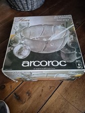 Arcoroc fleur punch for sale  HELSTON