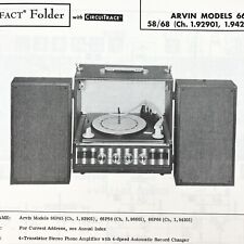1966 arvin record for sale  Chandler
