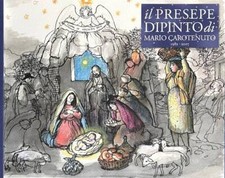 Presepe dipinto. 1982 usato  Italia