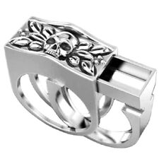 Hochwertiger ring totenkopf gebraucht kaufen  Bad Oldesloe