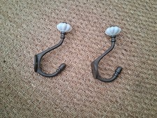 Pair pumpkin ceramic for sale  HELSTON