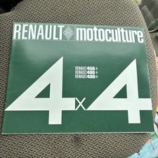 Prospectus tracteur renault d'occasion  Buchy