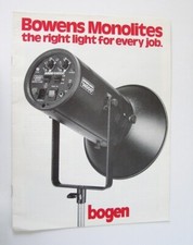 Bowens monolite flash usato  Spedire a Italy