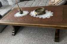Couchtisch eichentisch massivh gebraucht kaufen  Geithain