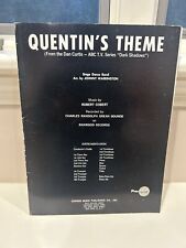 DARK SHADOWS: Guia do Maestro de Partitura da Banda Temática de Quentin ('69)--SAX, TROMPETE +, usado comprar usado  Enviando para Brazil