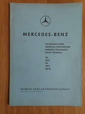 Mercedes benz technical for sale  LONDON