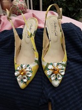 Slingpumps damen andrea gebraucht kaufen  Train