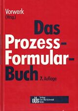 Vorwerk prozessformularbuch pr gebraucht kaufen  Bad Lippspringe