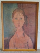 Vintage print girl for sale  SPALDING