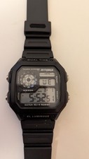 Digitaluhr armbanduhr licht gebraucht kaufen  Stahnsdorf