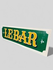 Enseigne bar lettrage d'occasion  La Gacilly