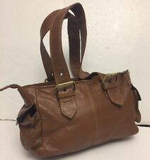 Brown leather shoulder for sale  LONDON