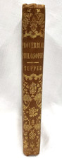 Usado, 1850 Tupper PROVERBIAL PHILOSOPHY,Poet Laureate of Great Britain,Poetry, Binding comprar usado Usado, 1850 Tupper PROVERBIAL PHILOSOPHY,Poet Laureate of Great Britain,Poetry, Binding comprar usado  Enviando para Brazil