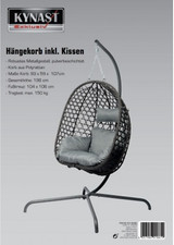 Hängesessel gestell 150kg gebraucht kaufen  Uelzen
