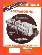 Loudun howard rotavator d'occasion  Les Bordes