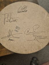 Signed dart board for sale  STIRLING