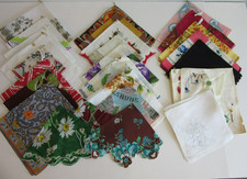Lot handkerchiefs vintage for sale  Benicia