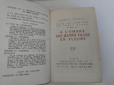 Marcel proust ombre d'occasion  France