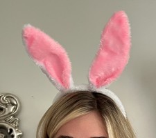 Pink bunny ears for sale  NORTHALLERTON