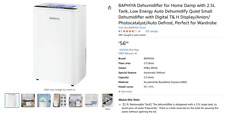 Slightly used dehumidifier for sale  CAMBRIDGE