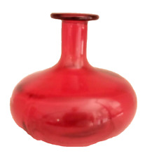 Vaso rosso bombato usato  Toirano