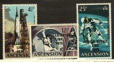 Ascension Island #189-91 MNH Apollo Soyuz Link space comprar usado Ascension Island #189-91 MNH Apollo Soyuz Link space comprar usado  Enviando para Brazil
