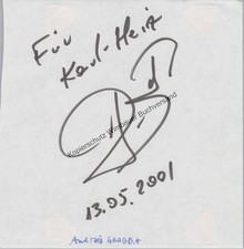 Riginal autogramm andrzej gebraucht kaufen  Dortmund